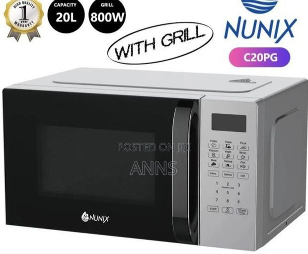 Nunix 20L Digital Microwave With Grill and Handle