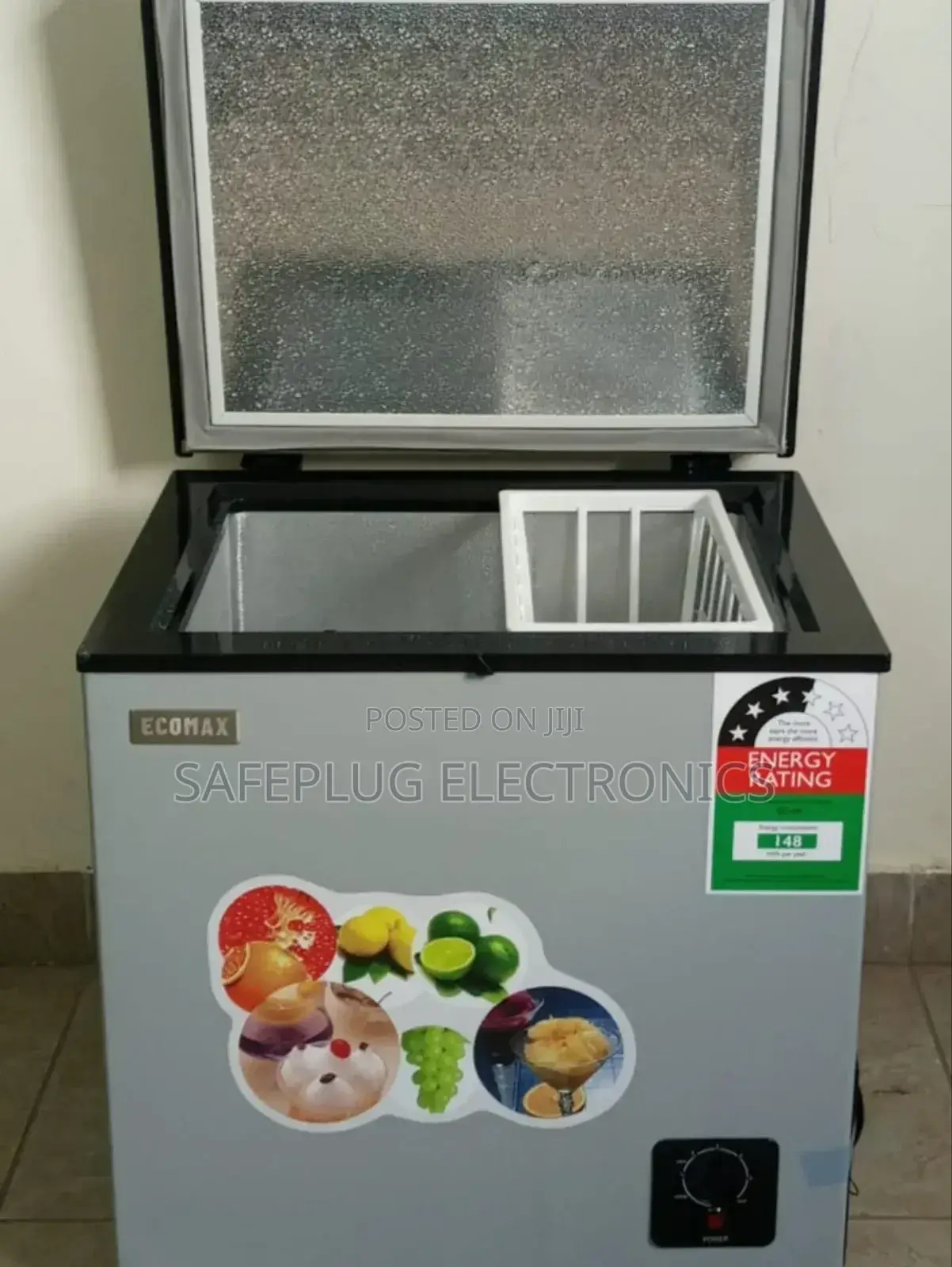 Deep Chest Freezer - 60ltrs Ecomax Freezer