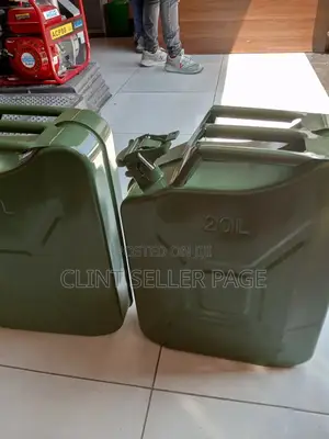 Metallic Fuel Can/ Fuel Guard.
