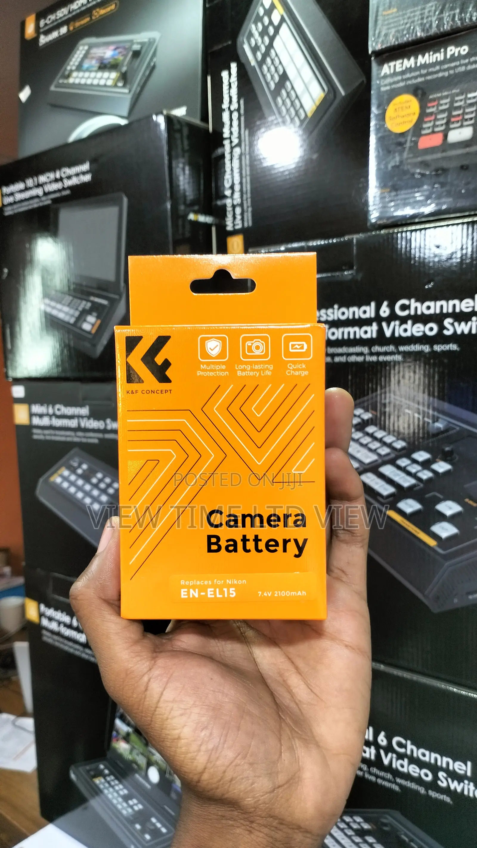 K F Nikon EN EL15 Camera Battery for Nikon Cameras 2100mah