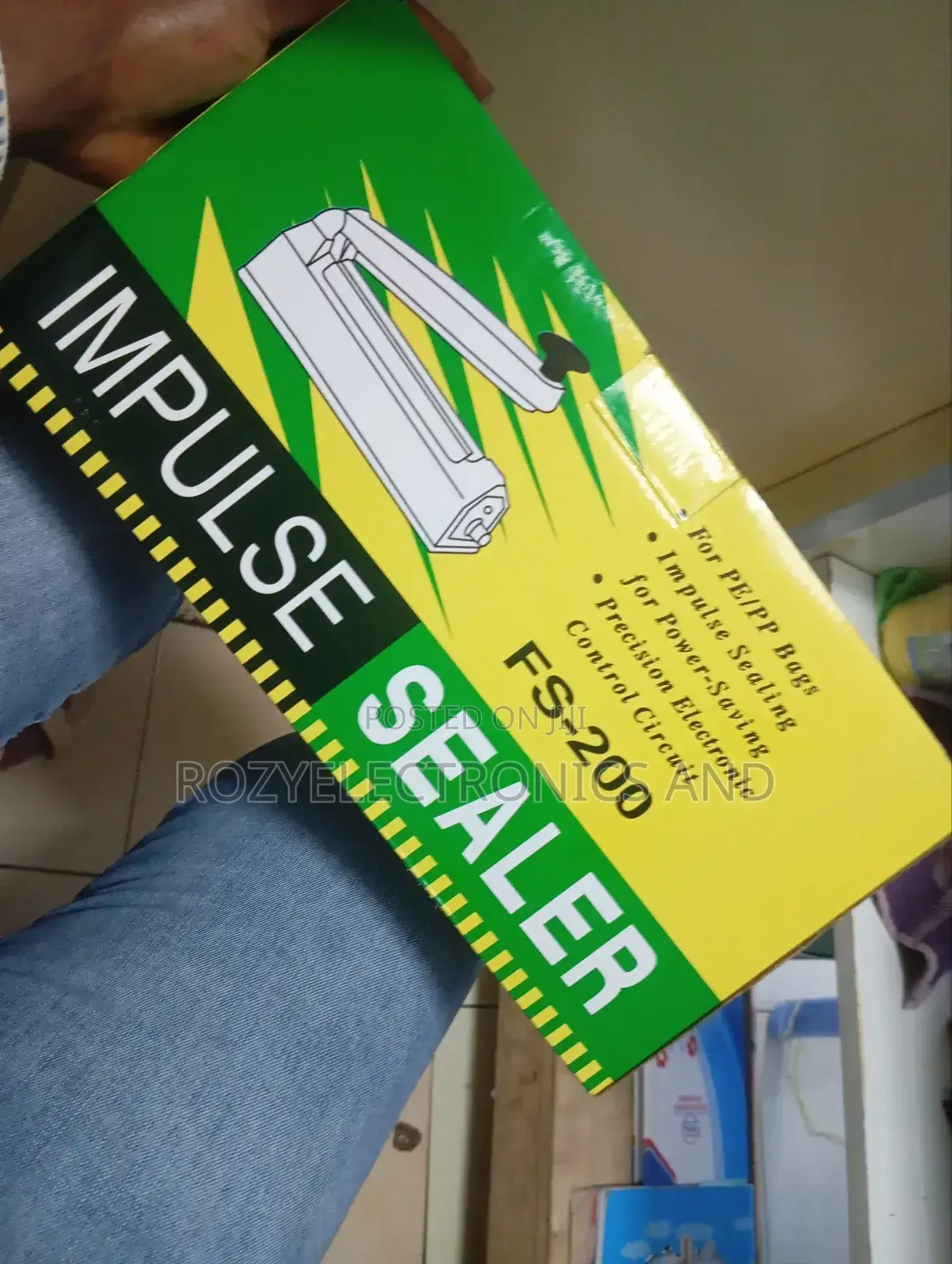 Impulse Sealer Metallic 200mm