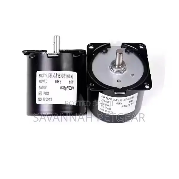 Electric Motor 220V For Incubators Egg Turning Synchronous