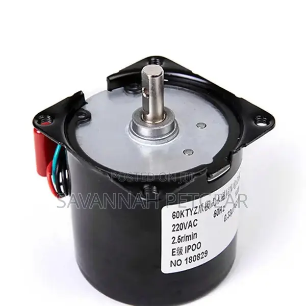 Electric Motor 220V For Incubators Egg Turning Synchronous