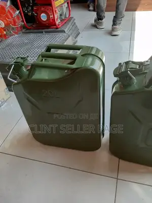 Metallic Fuel Can/ Fuel Safe.