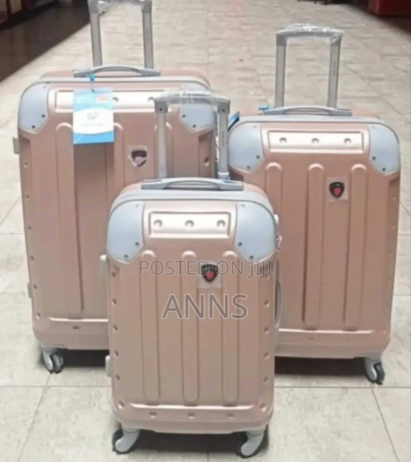 3 in 1 Fiber Travel Suitcase