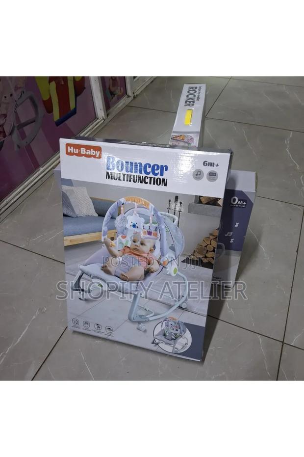 Upto 36months New Baby Rocker With Wheels Soft Vibration - main view