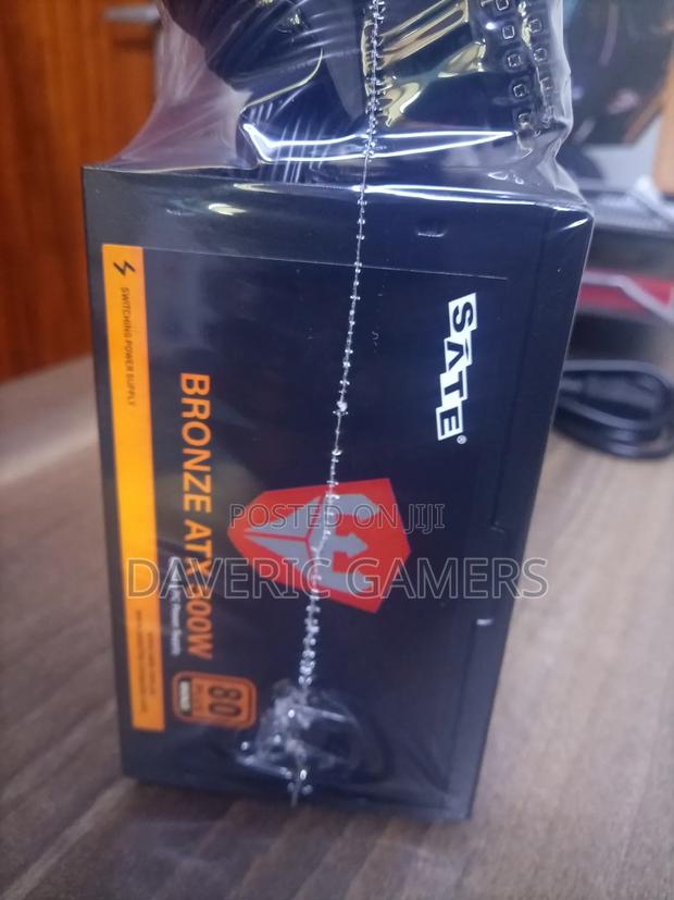 Sate 80 Plus Bronze 500watts Power Supply
