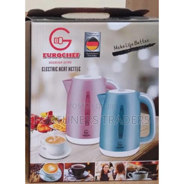 2.3ltrs Plastic Eurochef White Kettle