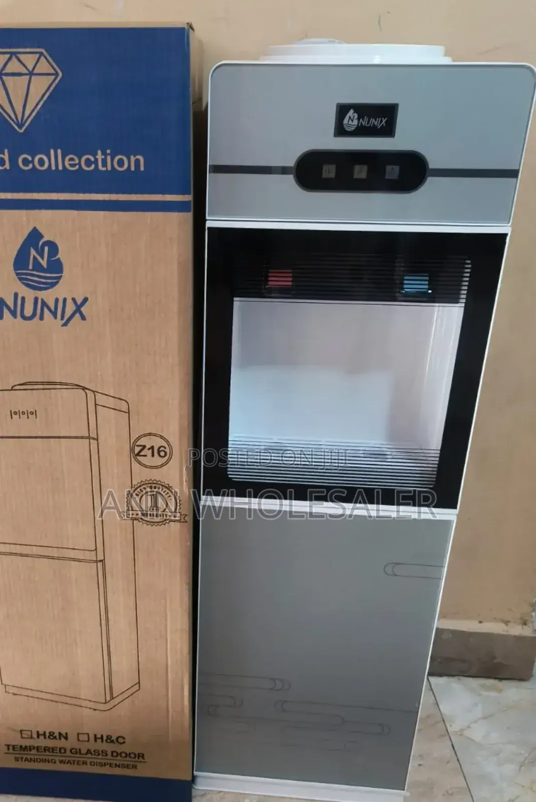 Grey Hot and Normal Water Dispenser Ailyons a-6