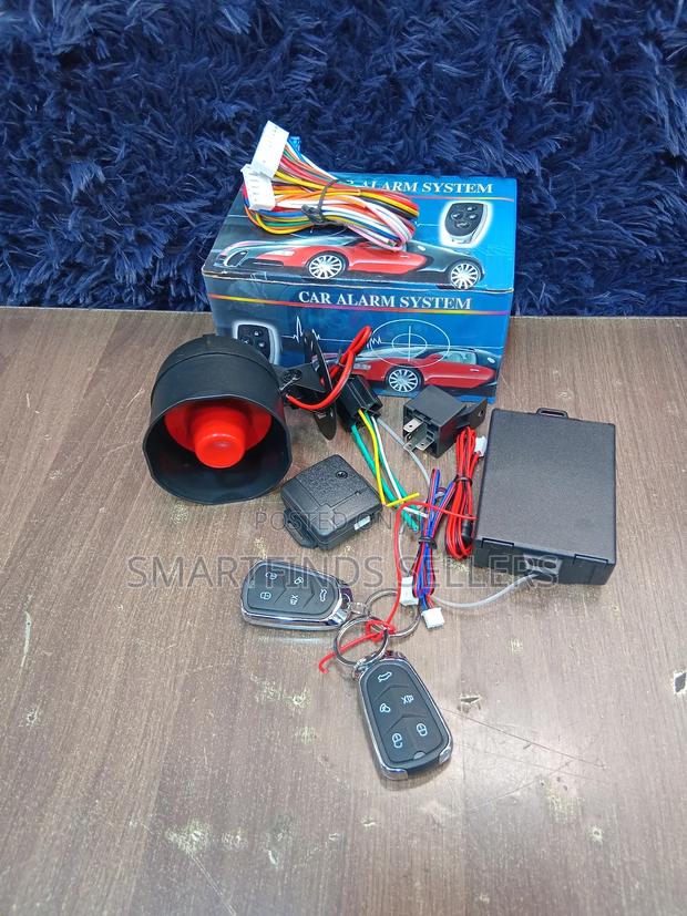 Enhanced Car Alarm System With Truck Boot