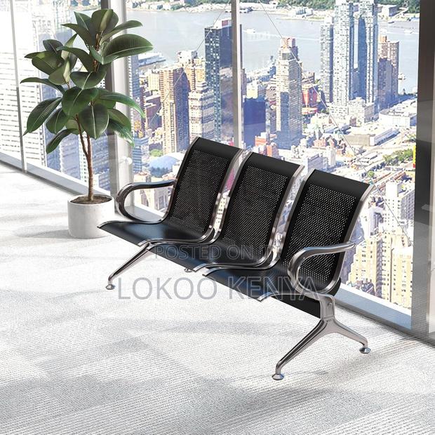 Office Chair: Reception Waiting Room Chairs With Arms - thumbnail 5