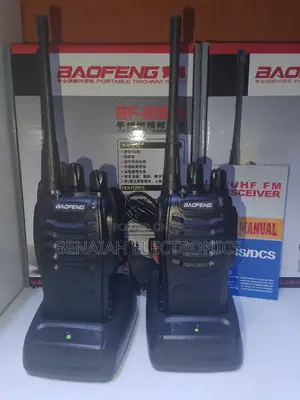 888s Walkie Talkies Packed In Pairs With Earphones Charger