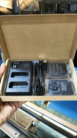 K&F Nikon EN El14 2 Batteries + K&F EN EL14 Dual Charger