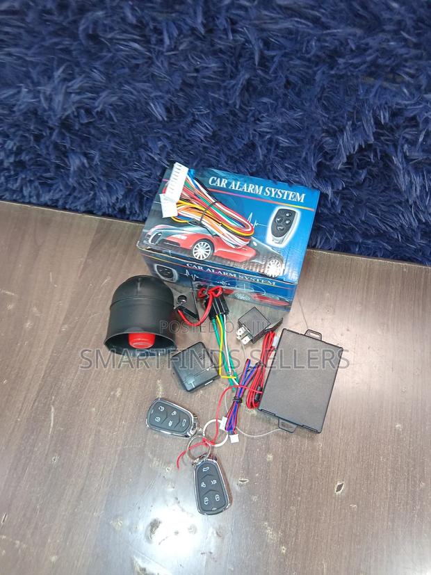 High Tech Car Alarm System With Truck Boot