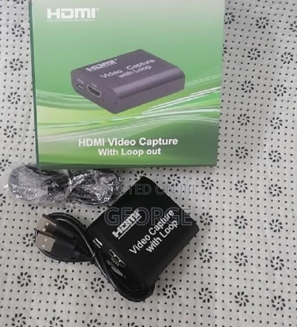 Plug and Play HDMI Capture Card With With Loop Out - main view