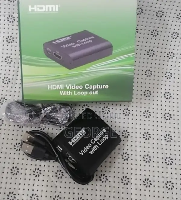 Plug and Play HDMI Capture Card With With Loop Out