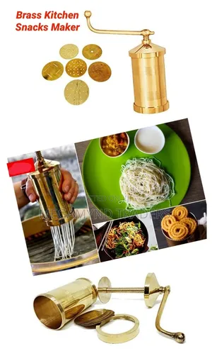 Brass Kitchen Press Sev Sancha