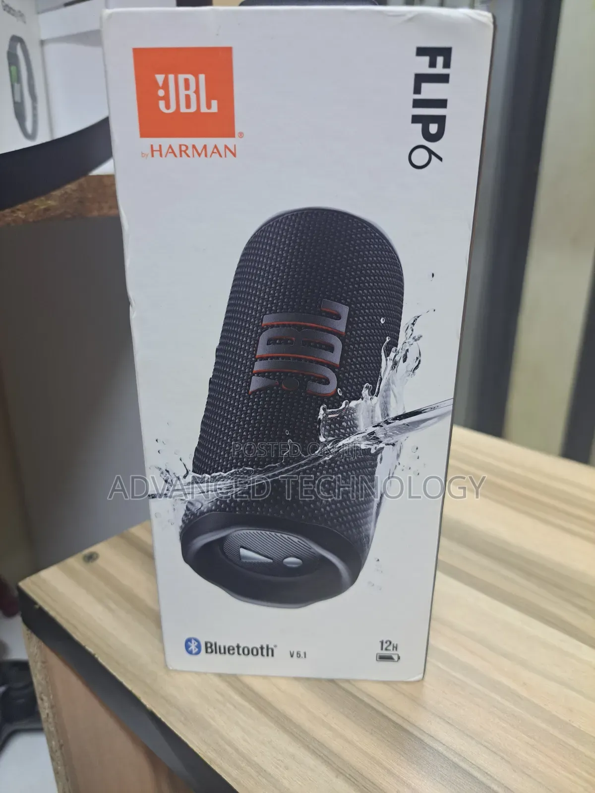 JBL Flip 6 Speaker With 12hrs Playtime HK