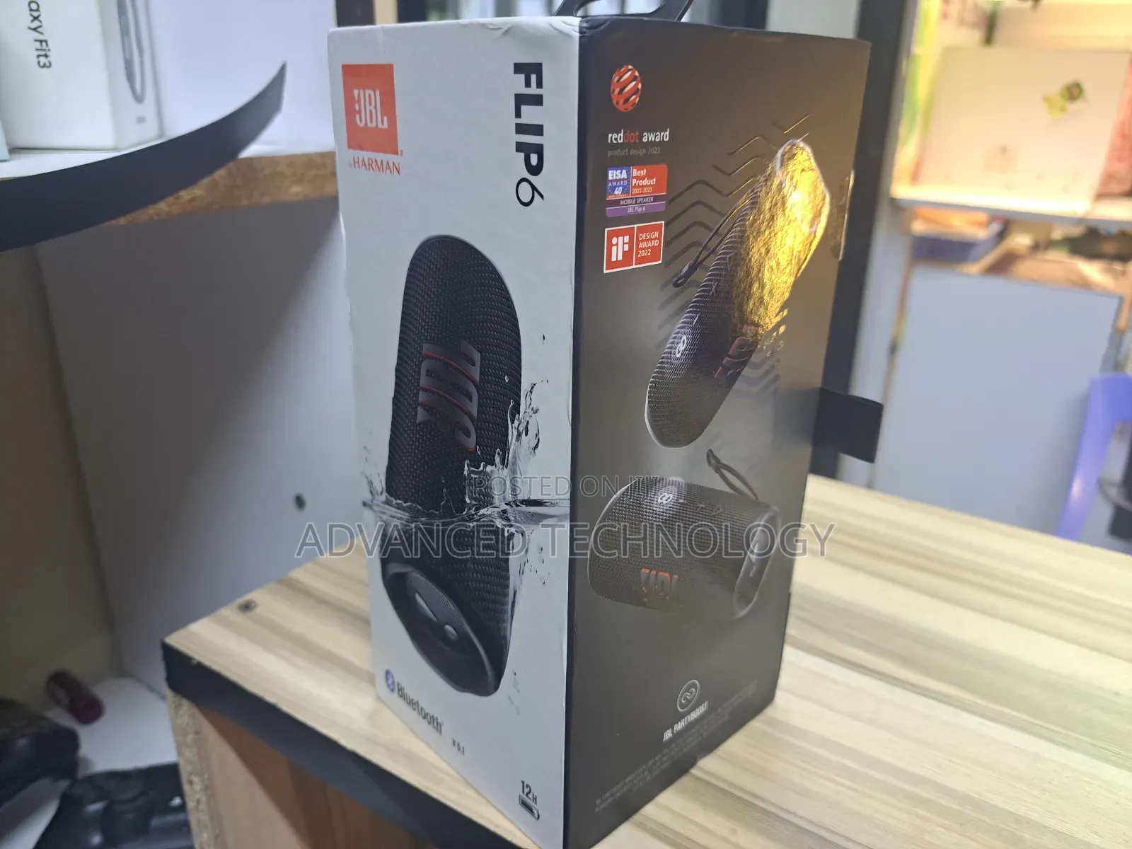 JBL Flip 6 Speaker With 12hrs Playtime HK