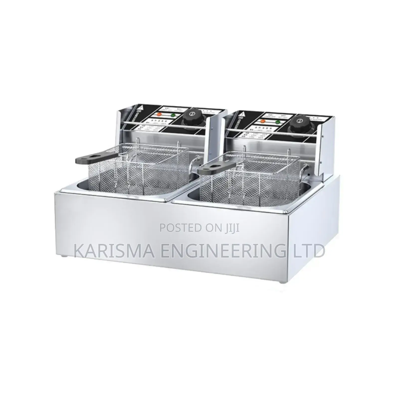 Imported Caterina Deep Fryer Double Tank