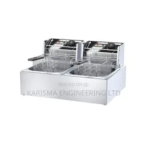 Imported Caterina Deep Fryer Double Tank