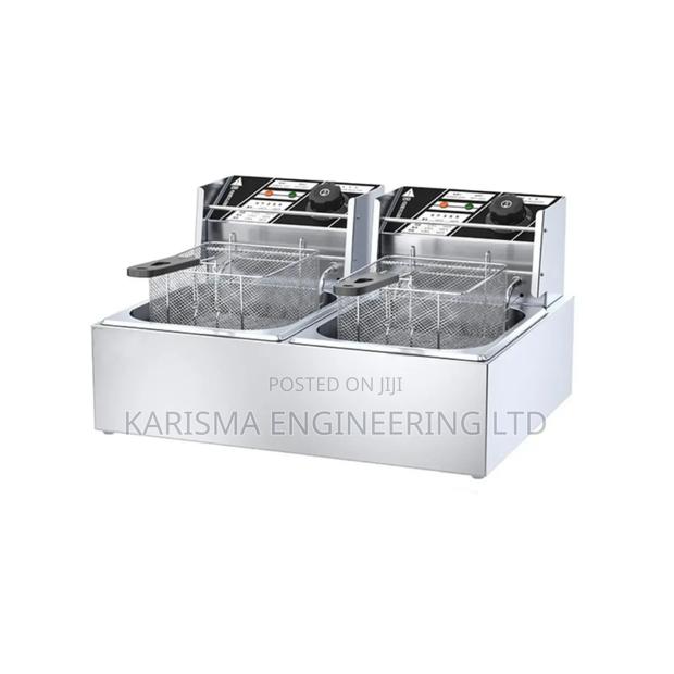 Imported Caterina Deep Fryer Double Tank