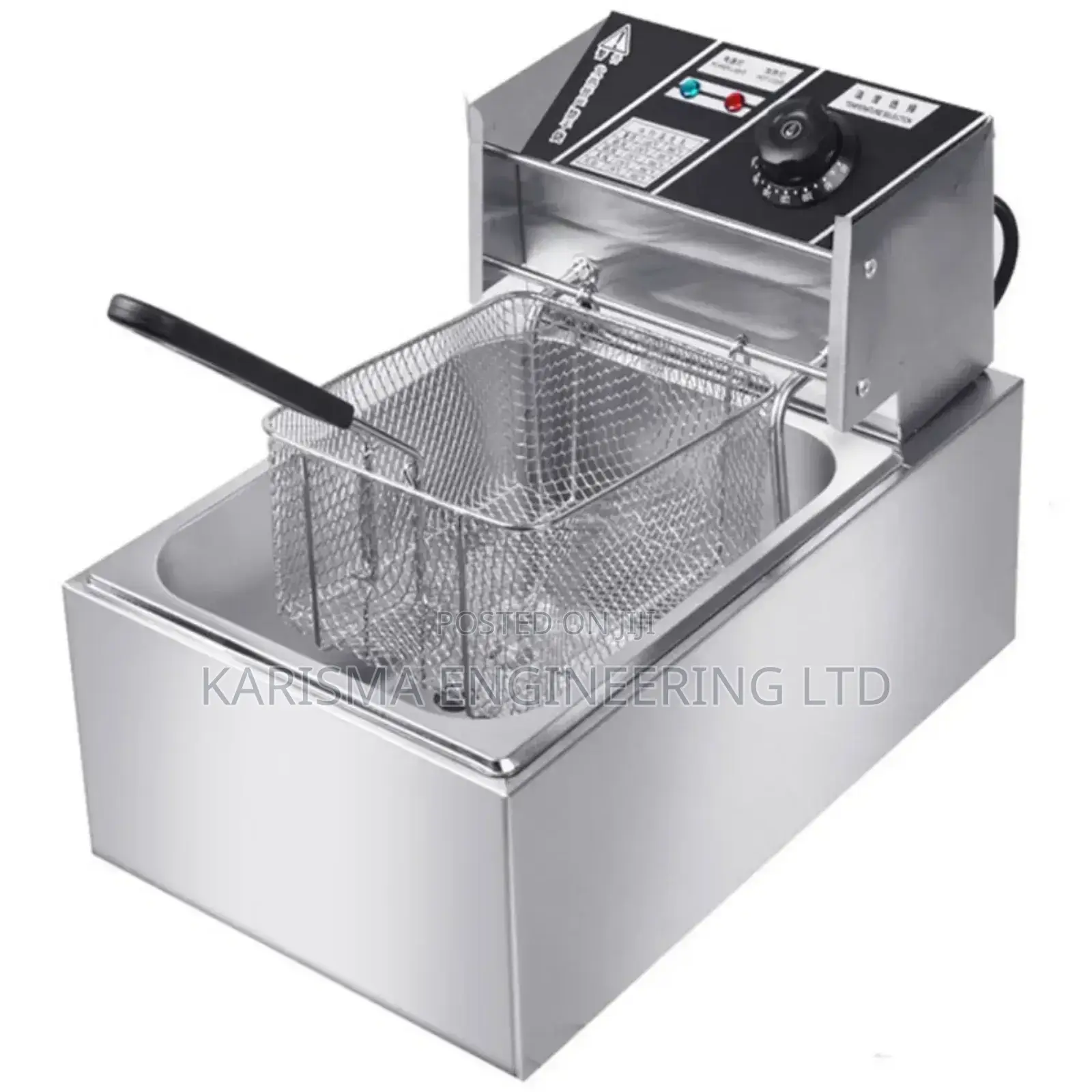 Single Nunix Fryer With Timer.