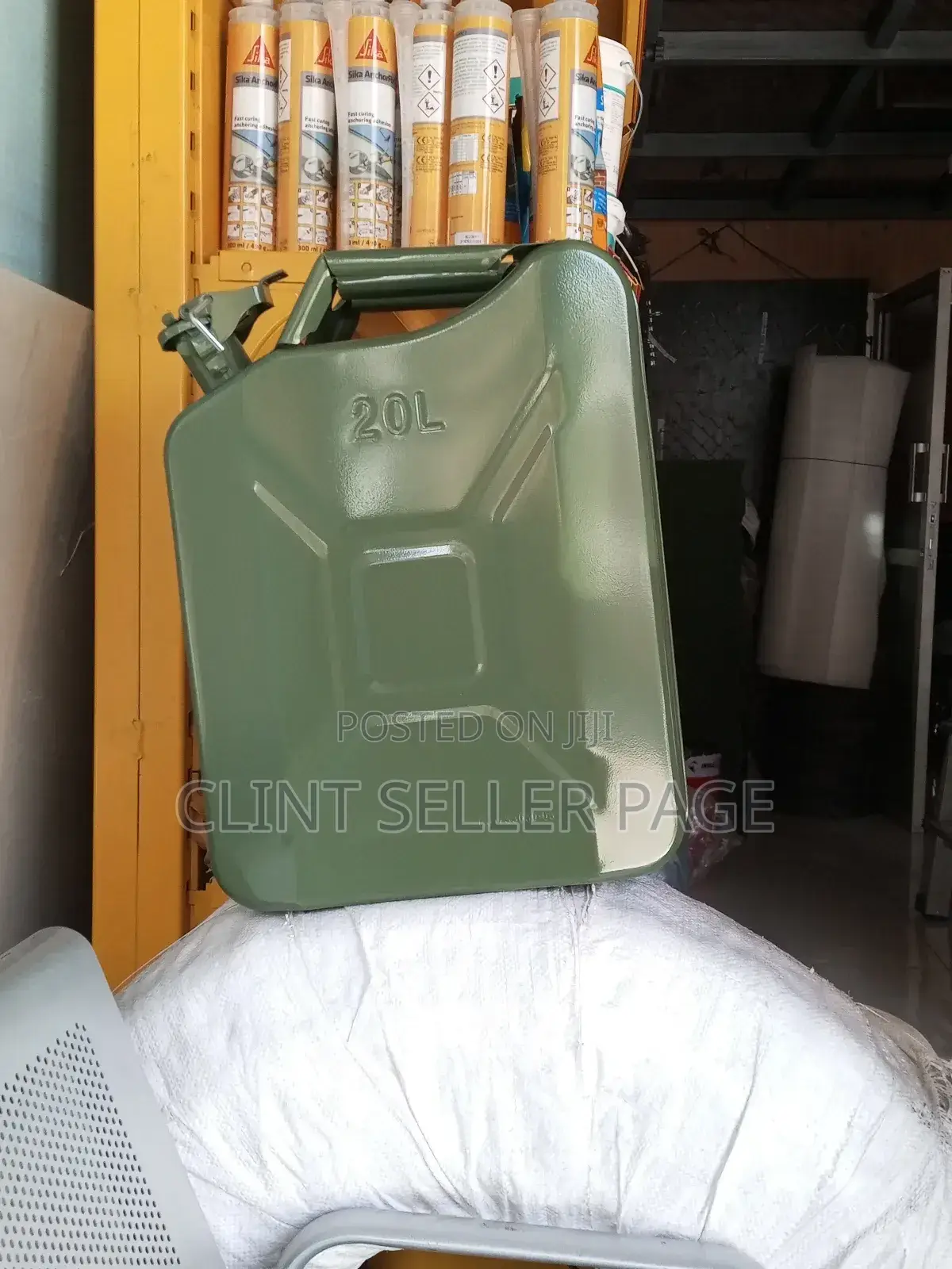 Metallic Fuel Can/Tank Tough.