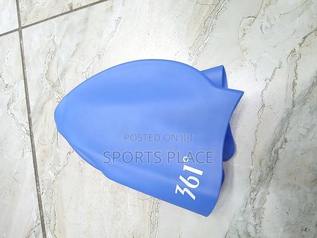 New Adults Kids Waterproof Swimming Cap - thumbnail 2