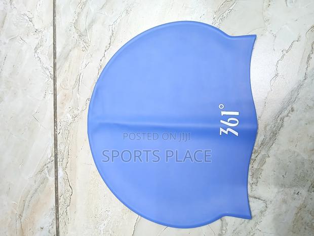 New Adults Kids Waterproof Swimming Cap - thumbnail 3
