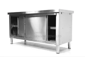 Working Top With a Cabinet.
