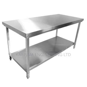 Stainless Steel Kitchen Preparation Table - thumbnail 2