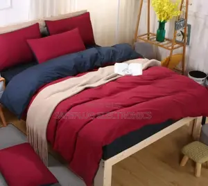 Plain Duvet 6 by 6 Double Sided Bed Covers