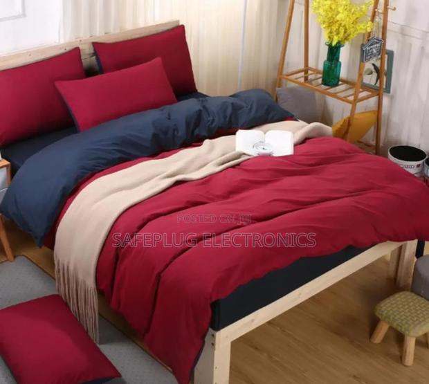 Plain Duvet 6 by 6 Double Sided Bed Covers - main view