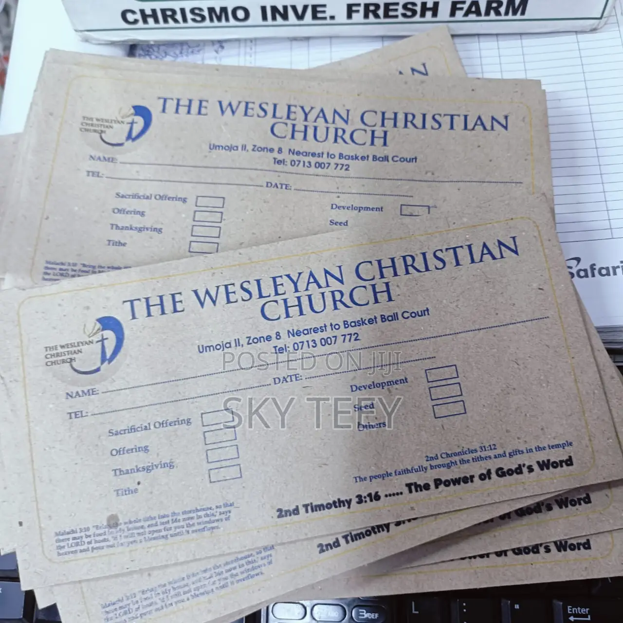 Church Envelopes Design N Printing