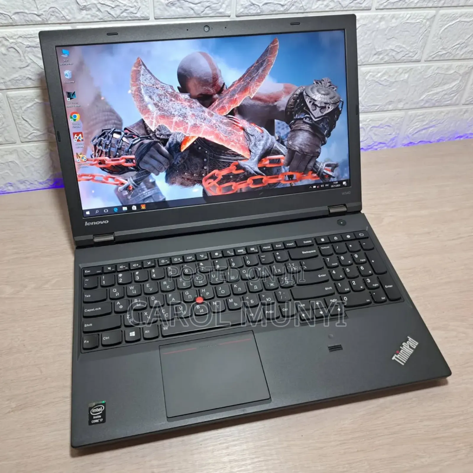New Laptop Lenovo ThinkPad W541 8GB Intel Core i5 HDD+SSD 500GB