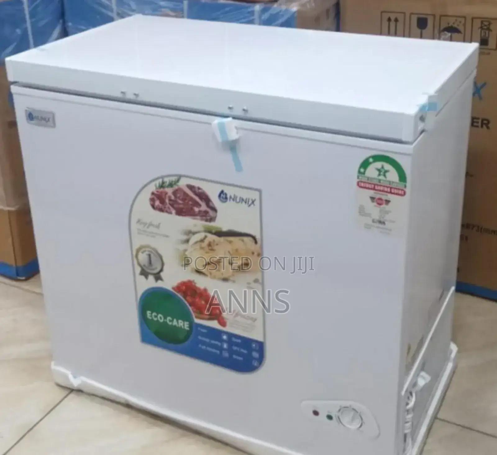 Nunix 200 Litres~ White Chest Freezer NU-BCD200