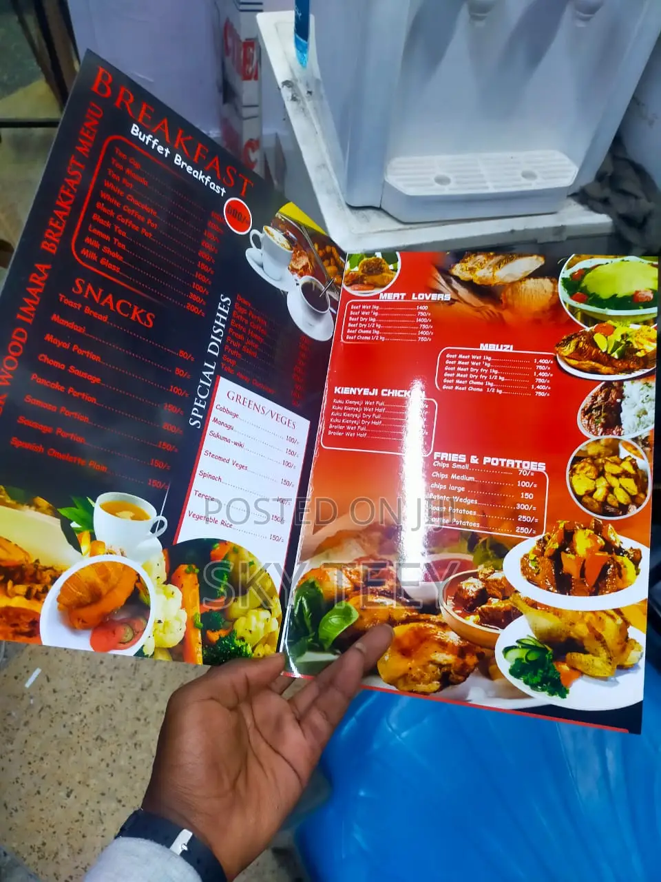 Menus Deigns And Printing