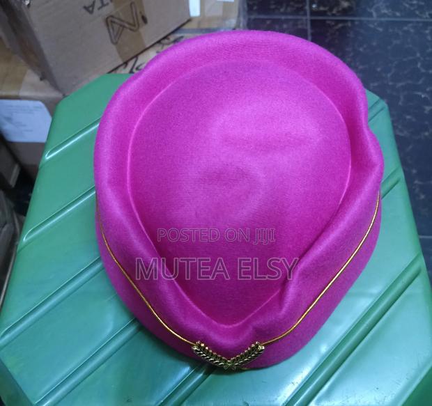 Yellow Hot Pink Hostess Caps - main view