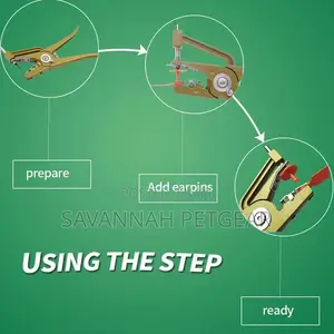Vertical Hydraulic Ear Tag Pliers Identification Tool