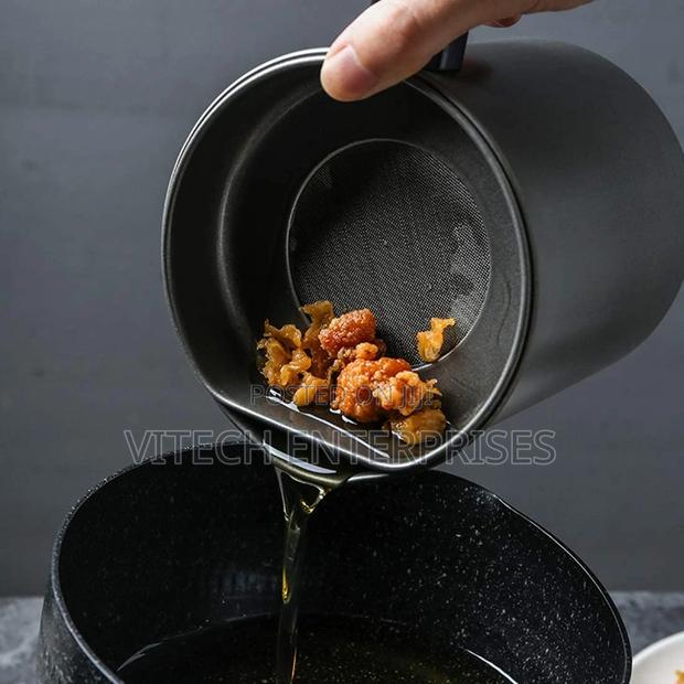 Metallic Black Sieve - main view