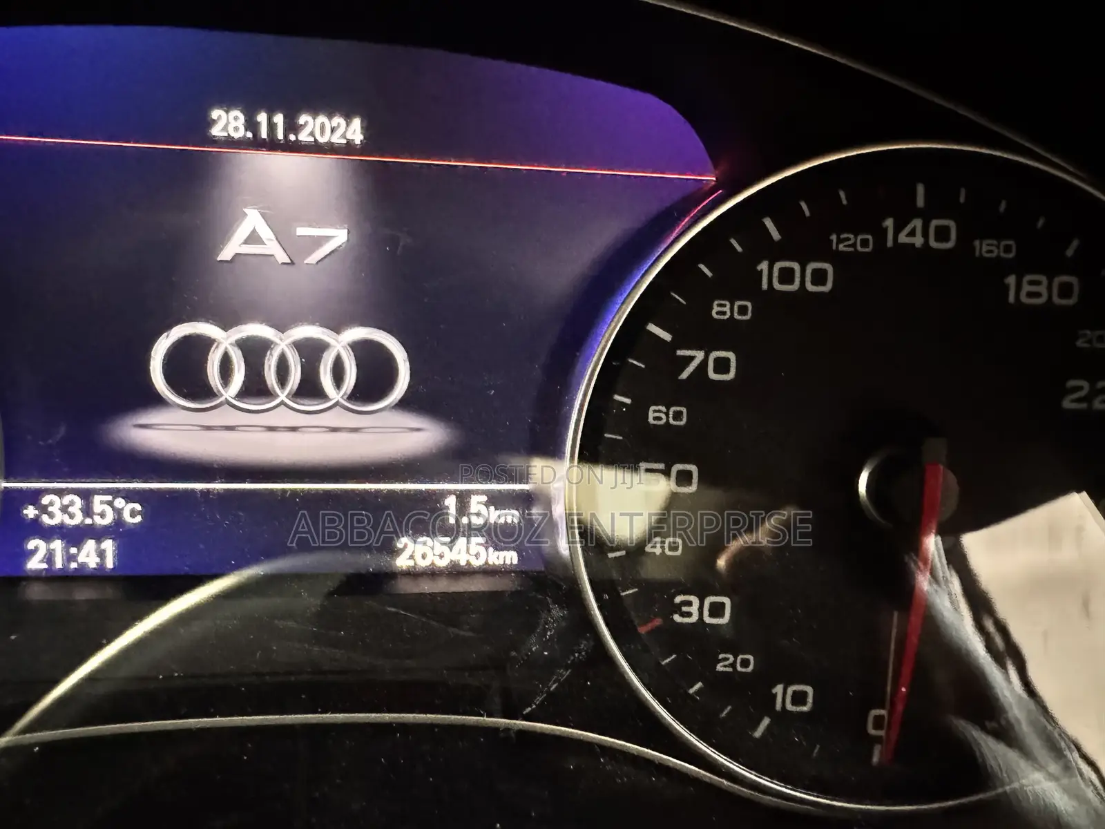 Audi A7 2018 Black