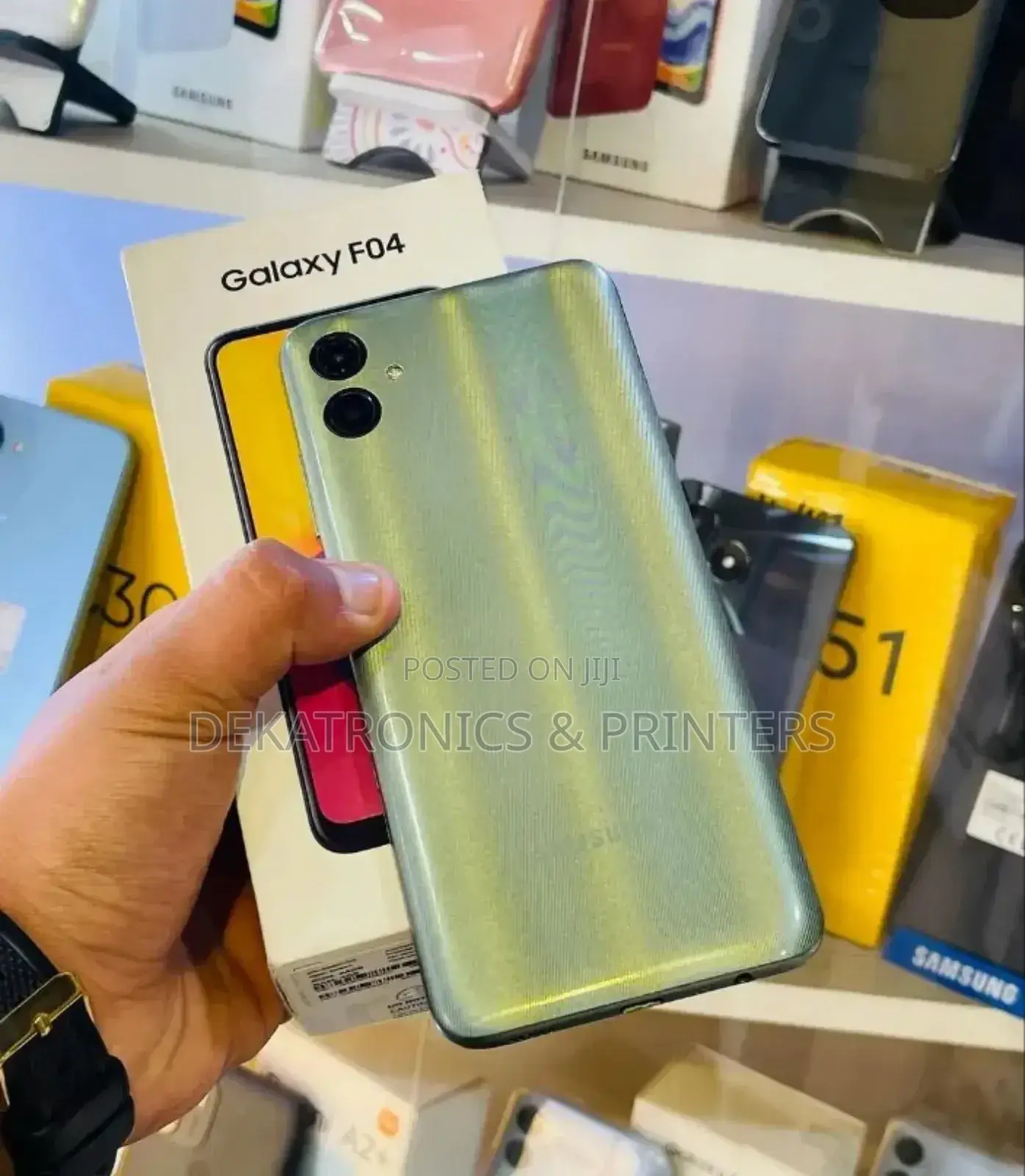 New Samsung Galaxy F04 64 GB Black