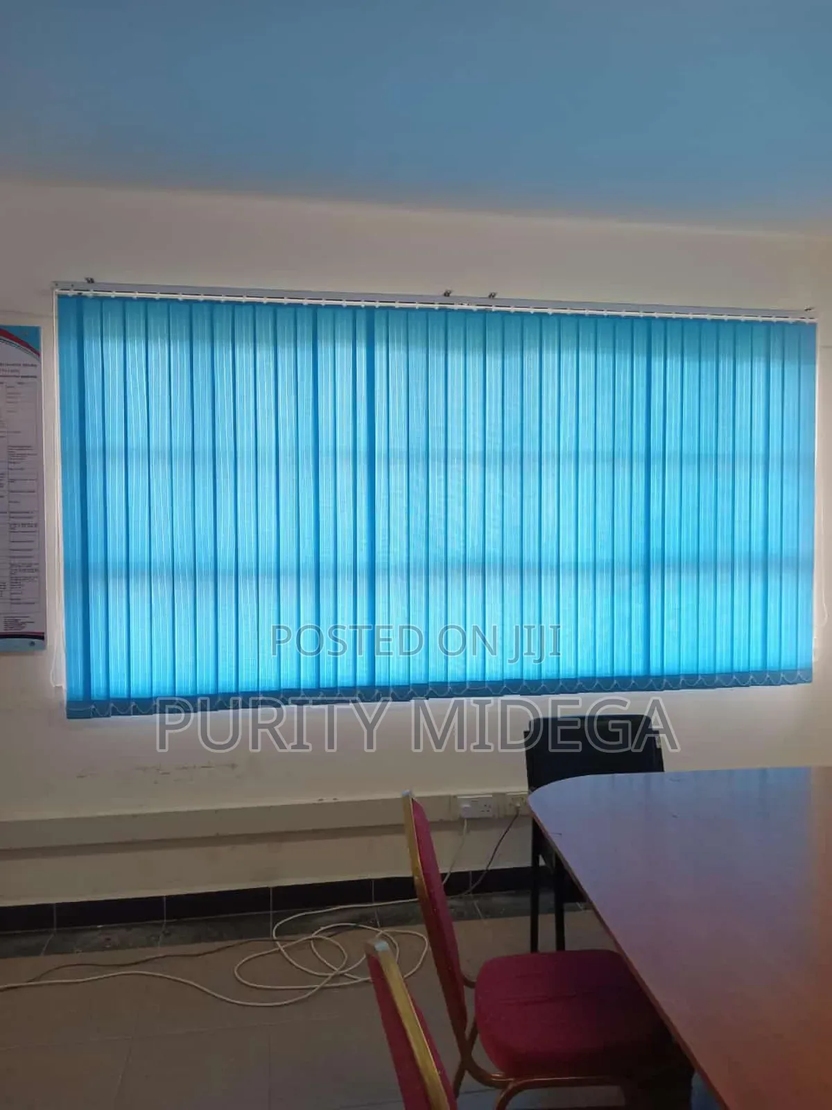 Brand New Blue Blackout Blinds Fabrics