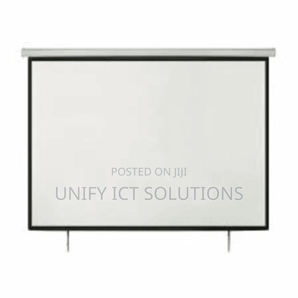Projector Screen 60 X 60 Wall Mount
