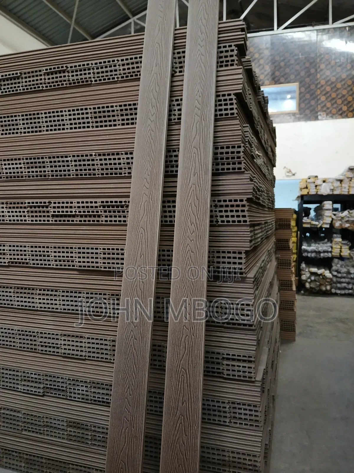 Solid Wood Polymer Composite . WPC Deckings Kenya