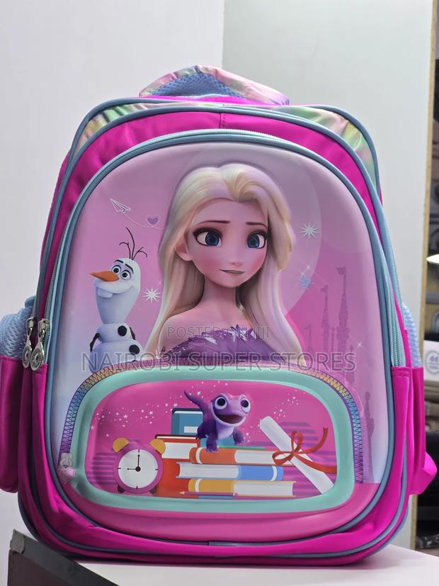 Frozen Elsa and Olaf Large School Bag - main view