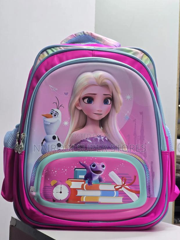 Frozen Elsa and Olaf Large School Bag - thumbnail 2