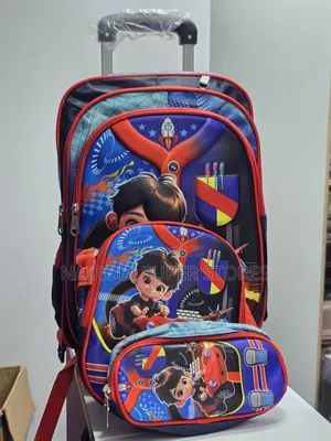 Boys Trolley Bag School Bag With Wheels