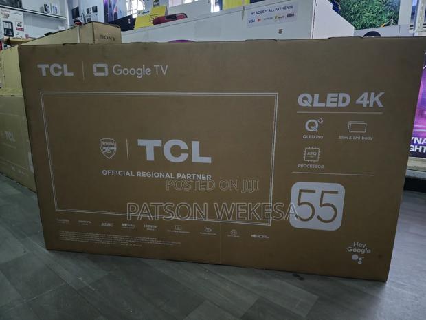 TCL 55 Inch C655 (New 2024) Qled Pro Smart Google Tv –55c655